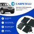 коврики салона Carpetelli Chevrolet Niva 2009-2020 комплект EVA ромб черный кант черный