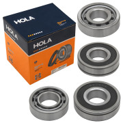 ремкомплект КПП HOLA для а/м LADA 2108-2115, 1118 Kalina, 2170 Priora, 2190 Granta 5-и ступ. (к-т из 4 подшип.) NB735SET