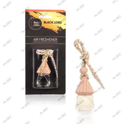 ароматизатор AIRLINE «PERFUME»подвесной бутылочка — кристалл BLACK LORD AFBU252