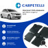 коврики салона Carpetelli Renault LOGAN 2 2012- комплект EVA ромб черный кант черный