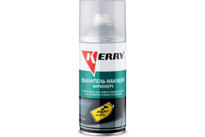 удалитель наклеек и следов скотча KERRY 210 мл на натуральной цитрусовой основе KR-966-1