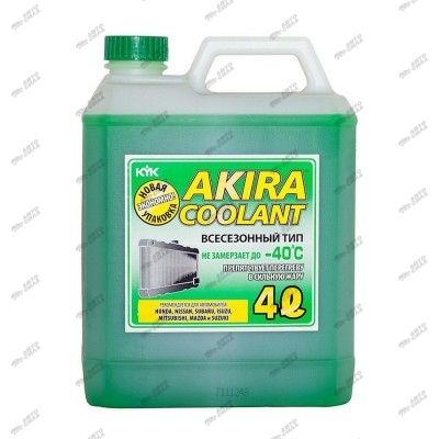 антифриз Akira Coolant -40 зеленый 4л 54-028