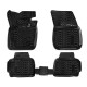коврики AIRLINE салонные Ford Mondeo SD (2015-) 3D с подпятником, высокий борт, полимер, черн. компл. 4 шт ACM-PS-31