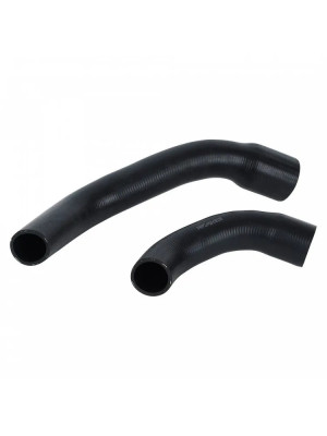 патрубок радиатора LUZAR для а/м ГАЗель 3302 Cummins 2.8D (EPDM, кмпл., 2 шт.) LPK 03028