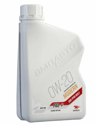 масло моторное ВМПАВТО Modern 0W-20 (GF-6A, SP) синт. 1л 9257