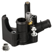 корпус термостата LUZAR для а/м Ford Focus II (04-)/Fusion/Fiesta (02-) 1.4i/1.6i (пластик) LT 1002