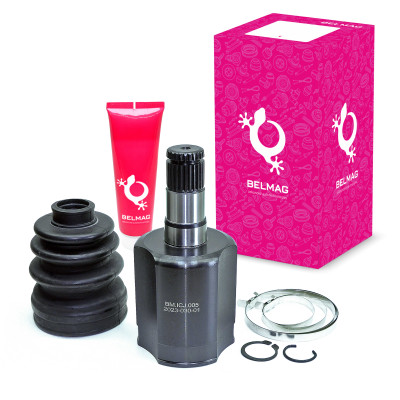 ШРУС БелМаг VW Polo (IV, V ), Skoda Fabia II, Rapid NH3, Roomster (06-15) AT внутр. (ОЕМ 6QD498103) BM.ICJ.005