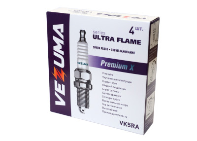 свечи VEZUMA для а/м GM / BMW (упак. 4 шт.) "Premium X" арт. VK5RA