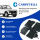 коврики салона Carpetelli ВАЗ Нива 2121/21213/21214 1973- комплект EVA ромб черный кант черный