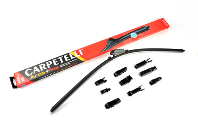 щетка с/о CARPETELLI бескаркасная ARCO PLUS 650 мм /(26") 9 адаптеров CA002-090650