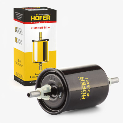 фильтр топливный HOFER ВАЗ 2123 (инж. дв. 1,6л., штуцер) HF 200 605