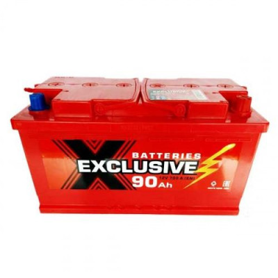 аккумулятор EXCLUSIVE 90 А/ч 700A обр. п. (353х175х190) Казахстан (ETN-590 402 072) 6CT90VL0