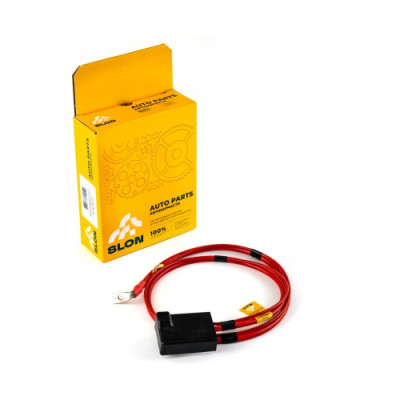 провода аккумуляторные SLON 2101-2107 (плюс) 2105-3724070-03