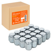гайка колесная AIRLINE M14x1,5x30, конус, кл.22, закрытая, хром для а/м Toyota/Lexus ASCR026
