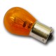 Лампа LYNX PY21W 24V BAU15s YELLOW 1-конт. со смещ. цоколем, повороты (фас. 10 шт.) L24421Y