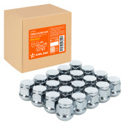гайка колесная AIRLINE M12x1,5x25, сфера R12, кл.19, закрытая, хром для а/м Honda ASCR021