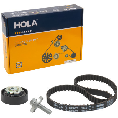 ремкомплект ГРМ HOLA для а/м LADA Largus (1.6 8V) (K7M); RENAULT Logan I,II (1.4,1.6 8V) 09- (ремень + ролик) TH0967ST