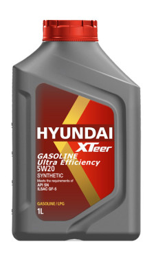 масло моторное HYUNDAI XTeer Gasoline Ultra Efficiency 5W20 SP/GF-6 1л синт.