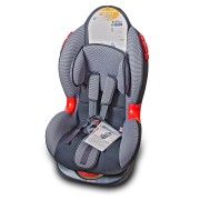 детское автомобильное кресло SIGER "Кокон" 9-25 кг (серый)