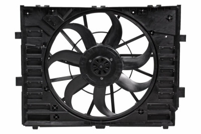 электровентилятор охлаждения LUZAR для а/м VW Touareg II (10-) (с кожухом) (600W) (LFK 1858)