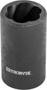 головка THORVIK торцевая спиральная для поврежденного крепежа 1/2"DR, 19 мм арт.BES1219