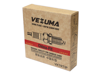 свечи VEZUMA для а/м CHEVROLET / OPEL (упак. 4 шт.) "Iridium Pro+" арт. VK7RTIP