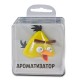 ароматизатор Angry Birds на дефлектор YELLOW 3D экзотическая ваниль AB027