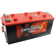 аккумулятор EXCLUSIVE 190 А/ч 1200A (524х239х223) Казахстан (ETN-690 033 120) (болтовая клемма) 6СТ-190NЗ