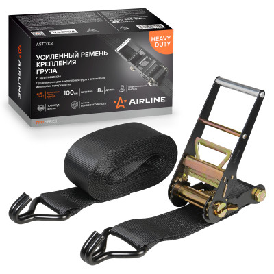 стяжка груза AIRLINE усиленный PRO с храповиком 15 т, 8 м ASTT004