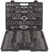 набор метчиков и плашек THORVIK 110 предметов арт.MTDS110