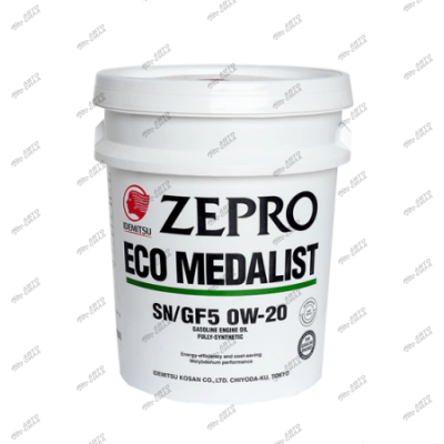 масло  моторное IDEMITSU ZEPRO ECO MEDALIST 0W20 SN/GF5 син. 20л 3583-020