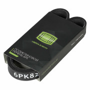 ремень TRIALLI генератора ВАЗ 2190 без A/C (Elast) 6PK823E