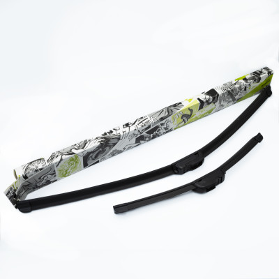 щетка с/о SURAI бескаркасная комплект 2 шт. 600/510мм (24"/20") 2 адапт. SRS 70394