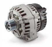 генератор АТЭ-1 (ПРАМО) для а/м МАЗ,ЛАЗ,УРАЛ дв.ЯМЗ 236, 238 ЕВРО-3 поликлиновой шкив,монокронштейн (28В/80А) 4512.3771