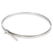 хомут ШРУСа AIRLINE ленточный L750/6,4мм (фас. 10 шт.), зажим, W4(304 нерж.) ACTD002