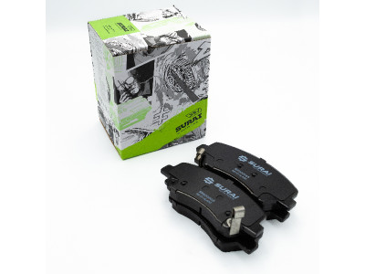 колодка SURAI для а/м Hyundai Solaris (10-)/Kia Rio (10-) перед. (581011RA05) SRS 00065