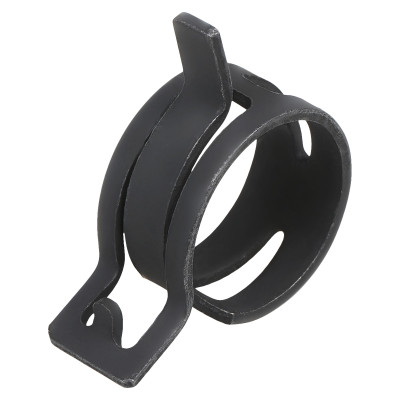 хомут пружинный AIRLINE 24 (22-26/12мм), мин.23,3мм, самозажимной, хром-цинк(dacromet),черный (фас. 50шт) ADSH012