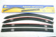 Дефлекторы окон Black (к-т 4шт.) RENAULT (Sandero 2007-) AMD.DK385