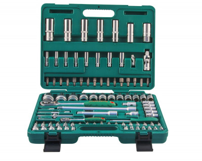 набор инстр. Jonnesway 94 пред. 1/4"DR 4-14 мм и  1/2"DR 10-32 мм 47400