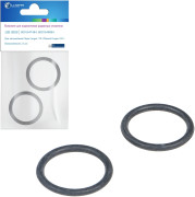 комплект для подключ. радиатора отоп. LUZAR для а/м Лада Largus (12-)/Renault Logan (04-) (кольца 2шт.) LGS 0026