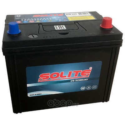 аккумулятор SOLITE EFB ASIA 80 А/ч 790A обр. п. (260х168х220) EFBS95