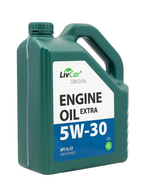 масло моторное LivCar EXTRA 5W-30 SL/CF п/синт. 4л арт. LC2610530-004