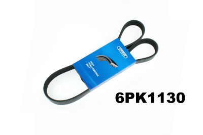 ремень TOYOPOWER поликлиновой 6PK1130 для а/м LADA Largus 1.6 16V (-AC); RENAULT Logan/Sandero 1.6 16V (-AC) 