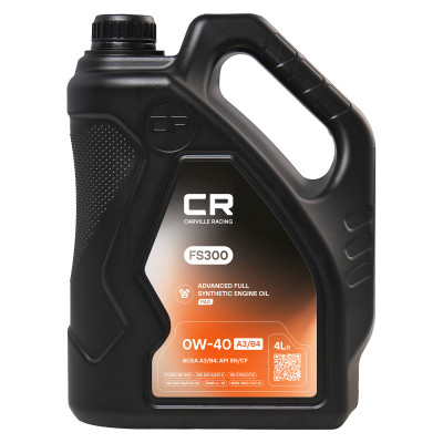 масло моторное Carville Racing FS300 0W-40 A3/B4 4л арт. L1D00401