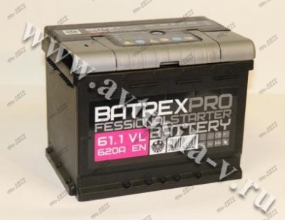 Аккумулятор BATREX 76 А/ч, 730 А, Обратная полярность