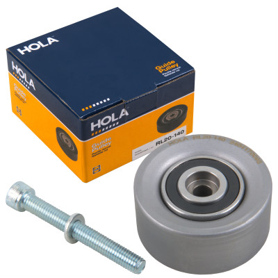 ролик HOLA для а/м CHEVROLET Aveo 1.4,1.6, Cruze 1.6,1.8, Orlando 1.8; OPEL Astra G,H,J 1.6,1.8, Corsa D 1.6, Insignia A 1.6,1.8 ГРМ опорный RL20-140