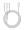 кабель USB AIRLINE 3в1 (USB - Lightning, Type-C, Micro USB), 1м, белый Soft-Touch ACH-M-33