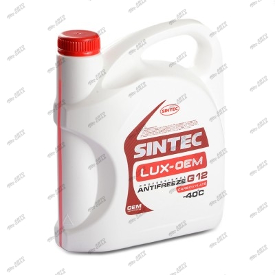 антифриз Sintec LUX G12+  5 кг (красно-оранжевый) 614500/800555