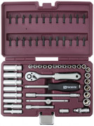 набор инстр. THORVIK универсальный 57 предметов, 1/4"DR в кейсе арт.UTS0057