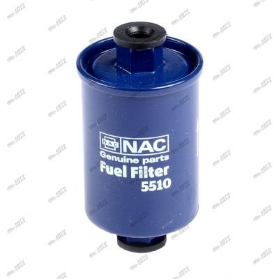 фильтр топливный NAC для а/м ВАЗ 2108-2109, 5510 инж. (гайка-под штуцер) 5510
